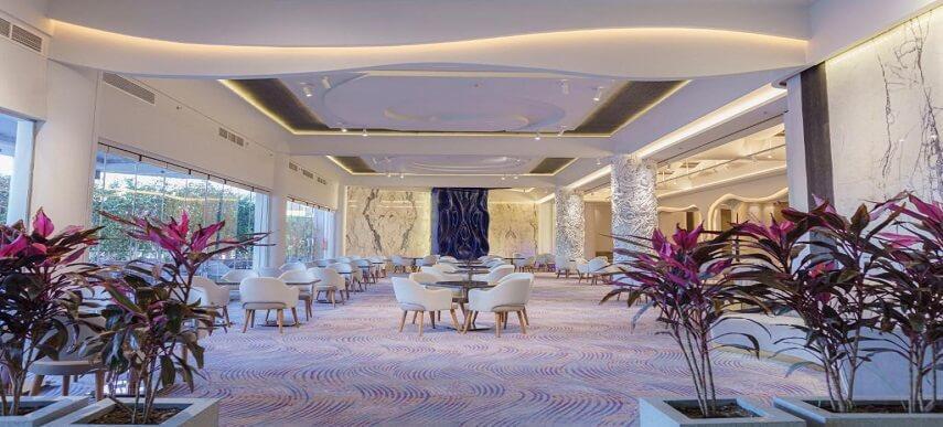 Mirage Hotel & Conference Center Alexandria Exterior foto The interior of the hotel