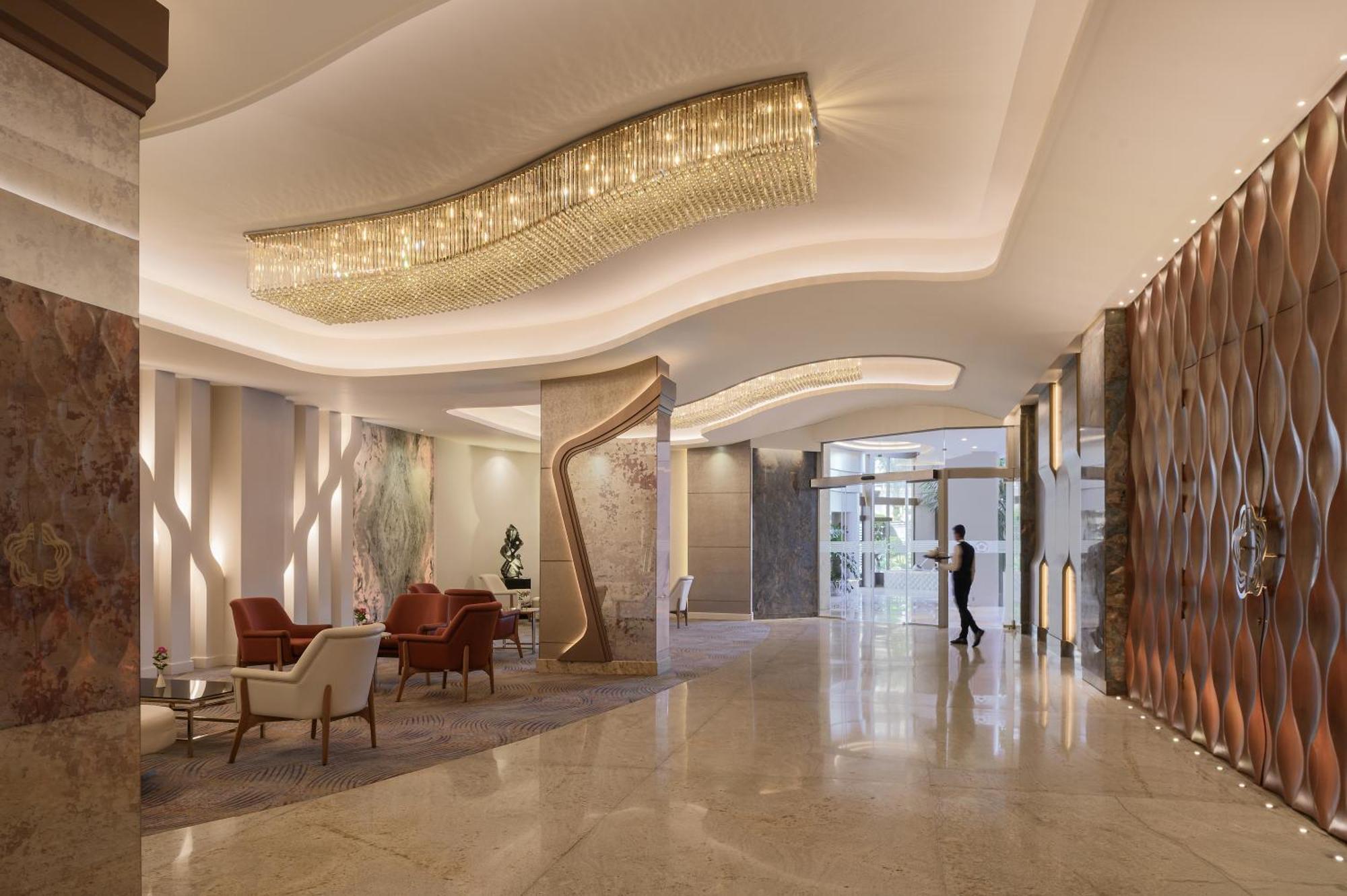 Mirage Hotel & Conference Center Alexandria Exterior foto The lobby of the hotel