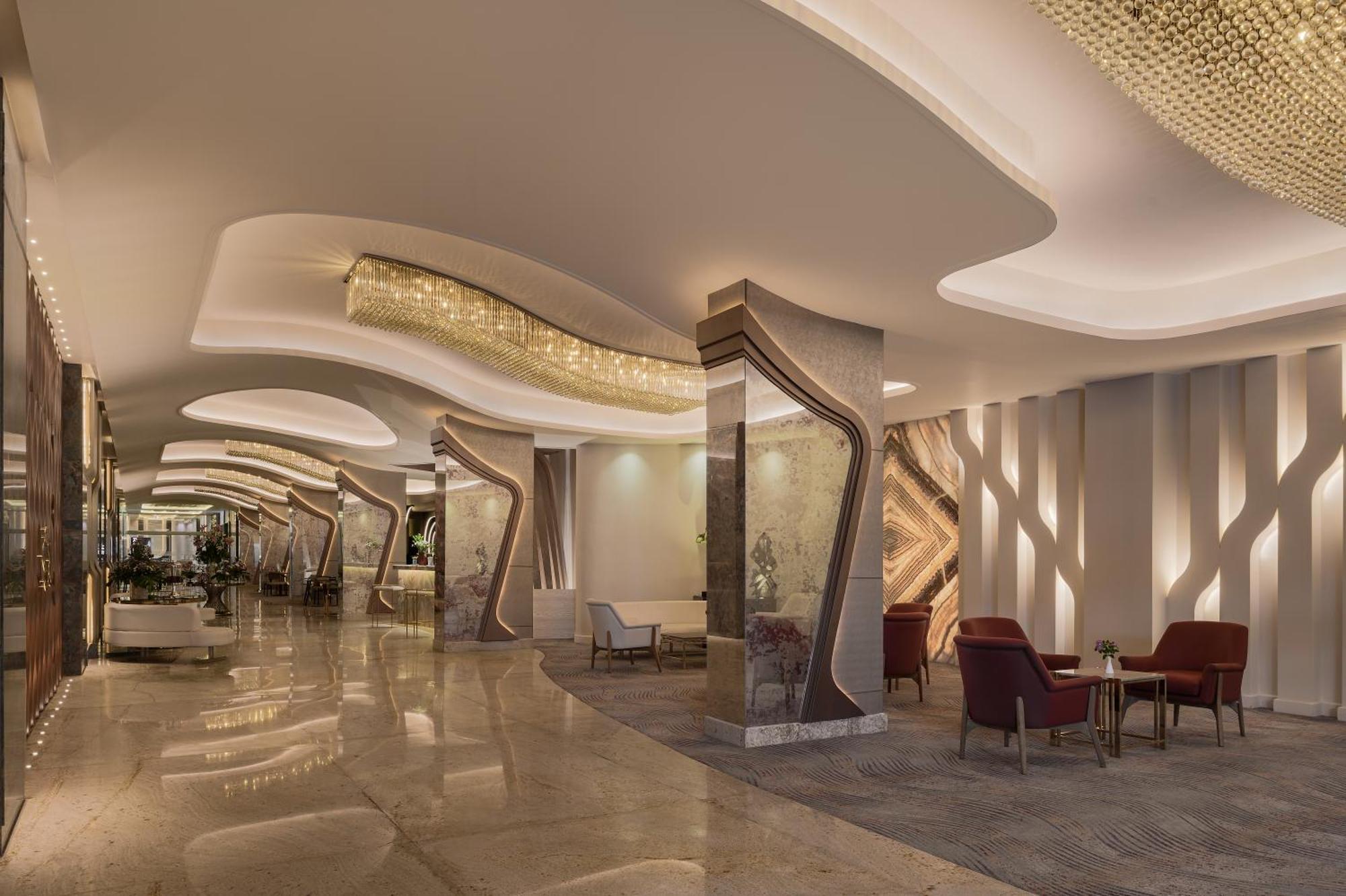 Mirage Hotel & Conference Center Alexandria Exterior foto The lobby of the hotel